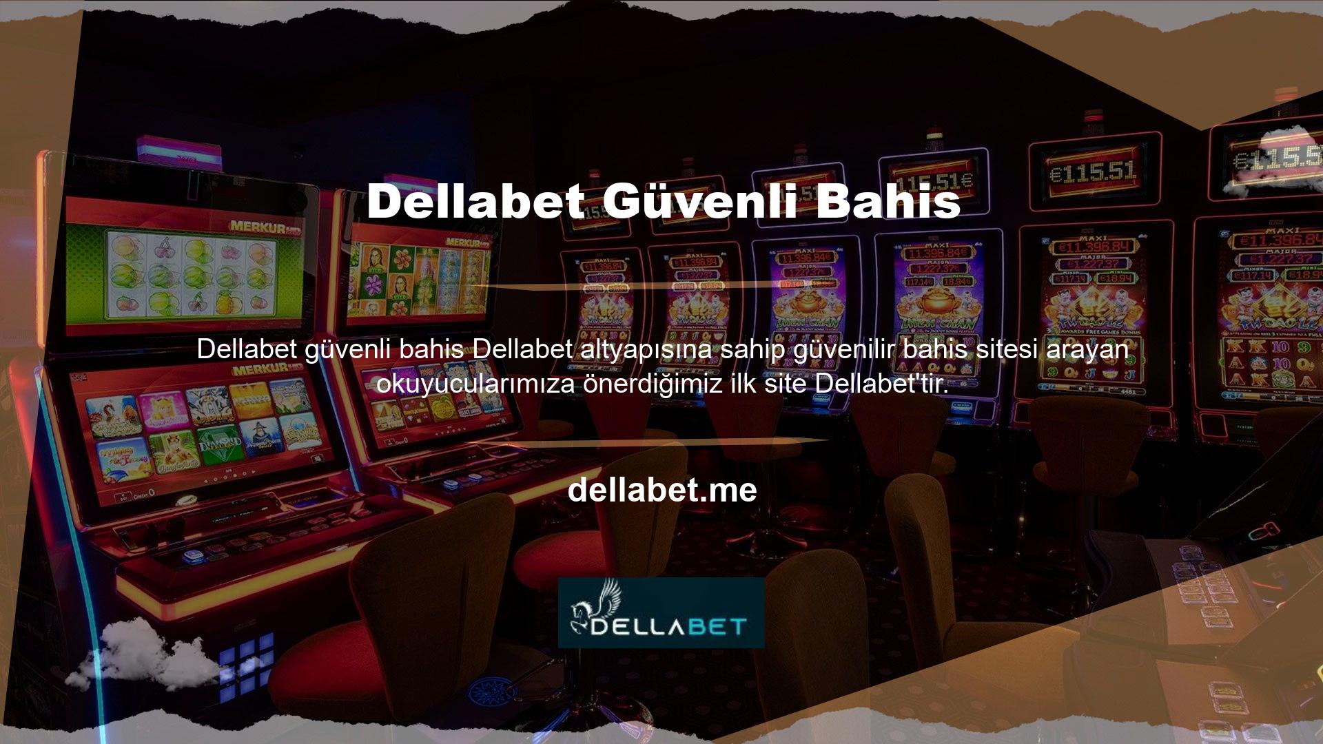 Dellabet, uzun yıllardır online bahis ve online casino hizmetleri veren ve tüm üyelerinin gözdesi haline gelen bir sitedir